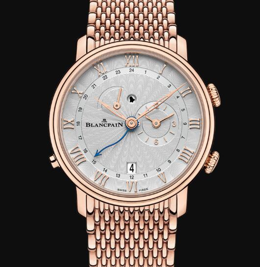 Review Blancpain Villeret Watch Review Réveil GMT Replica Watch 6640 3642 MMB